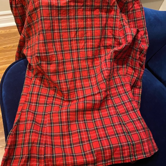 Heart of Haute red plaid Elsa blouse xs - Picture 5 of 5